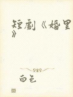 短剧《婚里婚外》