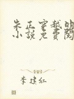 朱正穿越明朝的小说免费阅读