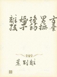 离婚后男方想要孩子的抚养权怎么办封面