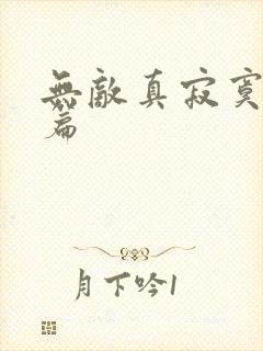 无敌真寂寞完结篇