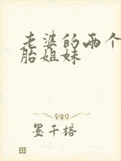 老婆的两个双胞胎姐妹