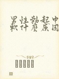 男性勃起中途变软什么原因封面