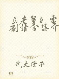 《老舅》电视剧剧情分集介绍