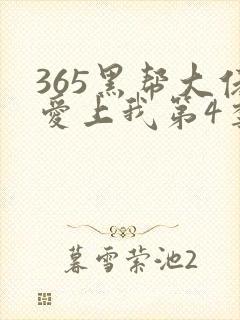 365黑帮大佬爱上我第4季完整版