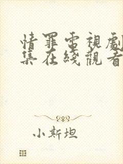 情罪电视剧40集在线观看免费