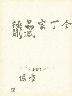 极品家丁全文无删减