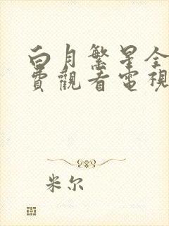 白月繁星全集免费观看电视剧