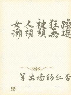 女人被狂躁到高潮视频无遮挡