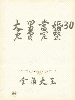 大男当婚30集免费完整