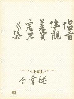 《完美伴侣》全集免费观看