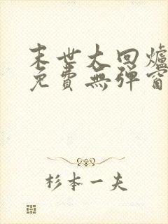 末世大回炉小说免费无弹窗