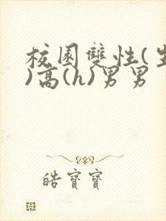 校园双性(生子)高(h)男男