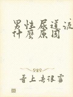 男性尿道流白脓什么原因