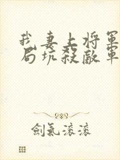 我妻上将军,开局坑杀敌军四十万免费小说