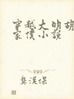 穿越大明胡惟庸家仆小说