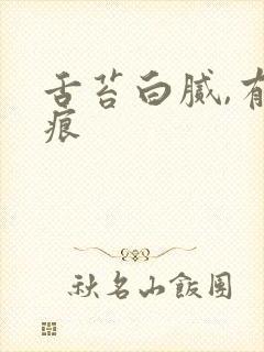 舌苔白腻,有齿痕