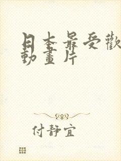 日本最受欢迎的动画片封面