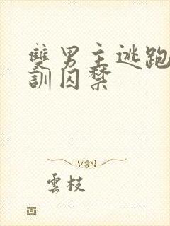 双男主逃跑被教训囚禁