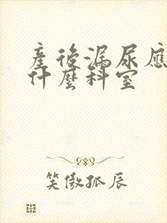 产后漏尿应该看什么科室