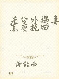 老公外遇妻子该怎么挽回