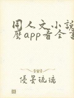 同人文小说在什么app看全书