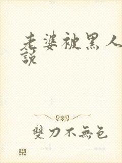 老婆被黑人操小说