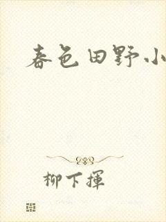 春色田野小说