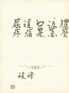 尿道口流脓小便疼痛是怎么回事