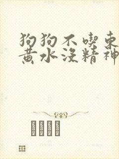 狗狗不吃东西吐黄水没精神怎么办