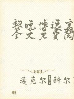 黎晚傅逸寒小说全文免费阅读