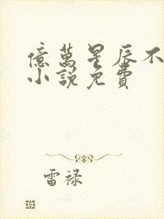 亿万星辰不及你小说免费封面