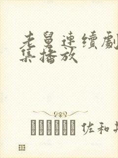 老舅连续剧40集播放封面