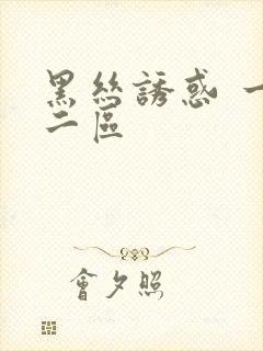 黑丝诱惑 一区二区