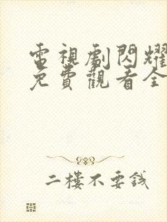 电视剧闪耀的她免费观看全集高清