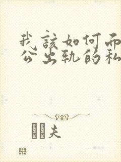 我该如何面对老公出轨的私生子封面