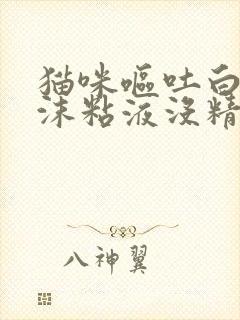 猫咪呕吐白色泡沫粘液没精神 难受