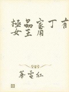 极品家丁有几个女主角封面