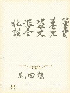 北派盗墓笔记小说全文免费阅读