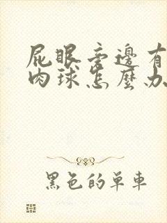 屁眼旁边有一个肉球怎么办封面