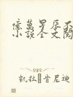 亿万星辰不及你小说全文阅读