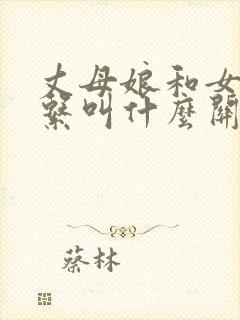 丈母娘和女婿关系叫什么关系封面