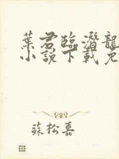 叶君临潜龙出渊小说下载免费阅读