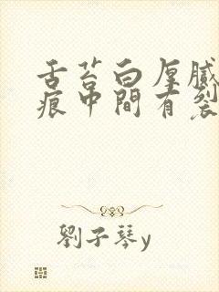 舌苔白厚腻有齿痕中间有裂纹是什么病