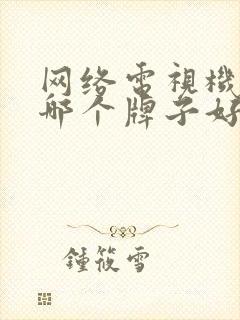 网络电视机顶盒哪个牌子好