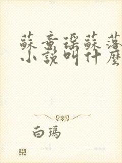 苏意瑶苏落落的小说叫什么