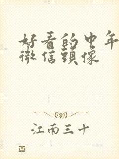 好看的中年女人微信头像