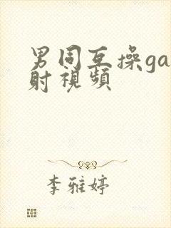 男同互操gay射视频