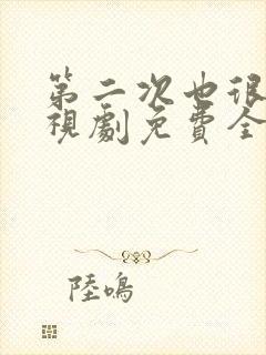 第二次也很美电视剧免费全集