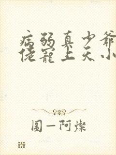 病弱真少爷被大佬宠上天小说