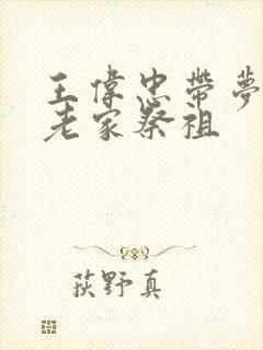 王伟忠带梦莹回老家祭祖